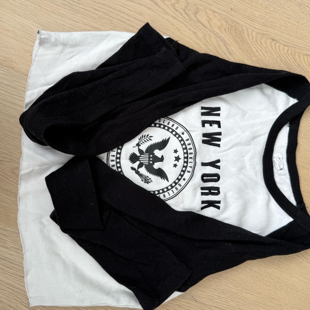 Garage Black and White Graphic Tee